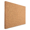 Iceberg iDesign Frameless Cork Bulletin Board, 24 x 38, Natural