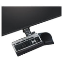 Kelly Computer Supply Lever Less Lift N Lock California Keyboard Tray, 28 x 10, Black