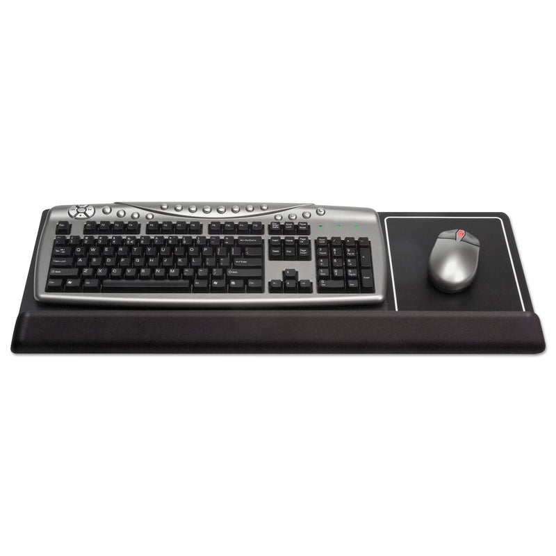 Kelly Computer Supply Extended Keyboard Wrist Rest, 27 x 11, Black