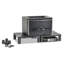 Kelly Computer Supply Monitor Stand, 13.25" x 13.5" x 2" to 4", Black, Supports 60 lbs