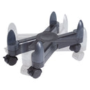 Kelly Computer Supply Computer Stand with Locking Wheels, Supports 40 lb, 3 x 16.5 x 4.5, Black