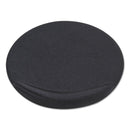 Kelly Computer Supply Viscoflex Oval Mouse Pad, 8" dia., Black