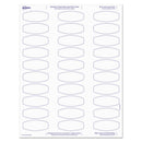 Avery Big Tab Printable White Label Tab Dividers, 5-Tab, 11 x 8.5, White, 20 Sets