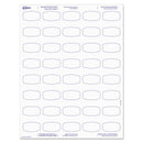Avery Big Tab Printable White Label Tab Dividers, 8-Tab, 11 x 8.5, White, 20 Sets