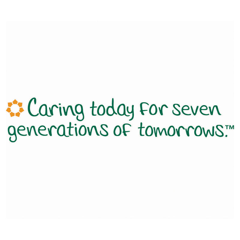 Seventh Generation Free and Clear Baby Wipes, 7 x 7, Refill, Unscented, White, 256/Pack, 3 Packs/Carton