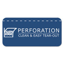 Roaring Spring USDA Certified Bio-Preferred Legal Pad, Wide/Legal Rule, 40 White 8.5 x 11.75 Sheets, 12/Pack