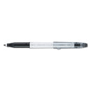 Pilot FriXion Colors Erasable Porous Point Pen, Stick, Bold 2.5 mm, Black Ink, White Barrel