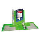 Avery Heavy-Duty View Binder with DuraHinge and Locking One Touch EZD Rings, 3 Rings, 3" Capacity, 11 x 8.5, Chartreuse