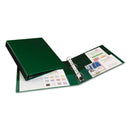 Avery Heavy-Duty Non-View Binder with DuraHinge and One Touch EZD Rings, 3 Rings, 1" Capacity, 11 x 8.5, Green