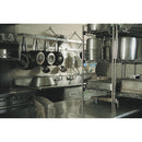 S.O.S. Heavy Duty Scrubber Sponge, 2.5 x 4.5, 0.9" Thick, Yellow/Green, 3/Pack, 8 Packs/Carton