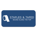 Roaring Spring WIDE Landscape Format Writing Pad, Unpunched with Standard Back, Medium/College Rule, 40 Canary-Yellow 11 x 9.5 Sheets