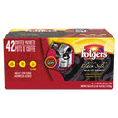 Folgers Coffee, Black Silk, 1.4 oz Packet, 42/Carton