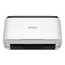 Epson DS-410 Document Scanner, 600 dpi Optical Resolution, 50-Sheet Duplex Auto Document Feeder