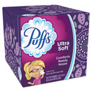 Puffs Ultra Soft Facial Tissue, 2-Ply, White, 56 Sheets/Box