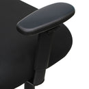 Alera Merix450 Series Mesh Big/Tall Chair, Supports Up to 450 lb, 19.88" to 23.62" Seat Height, Black