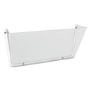 deflecto Unbreakable DocuPocket Wall File, Letter Size, 14.5" x 3" x 6.5", Clear