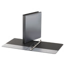 Office Impressions Economy Round Ring View Binder, 3 Rings, 1" Capacity, 11 x 8.5, Black