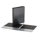 Universal Economy Round Ring View Binder, 3 Rings, 0.5" Capacity, 11 x 8.5, Black