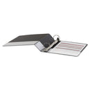 Universal Economy Round Ring View Binder, 3 Rings, 2" Capacity, 11 x 8.5, Black