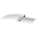 Universal Economy Round Ring View Binder, 3 Rings, 3" Capacity, 11 x 8.5, White