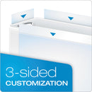 Cardinal Premier Easy Open ClearVue Locking Slant-D Ring Binder, 3 Rings, 4" Capacity, 11 x 8.5, Black