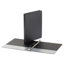Universal Economy Non-View Round Ring Binder, 3 Rings, 0.5" Capacity, 11 x 8.5, Black