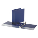 Universal Economy Non-View Round Ring Binder, 3 Rings, 3" Capacity, 11 x 8.5, Royal Blue