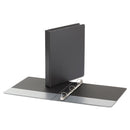 Universal Economy Non-View Round Ring Binder, 3 Rings, 1" Capacity, 11 x 8.5, Black