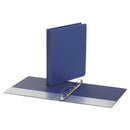 Universal Economy Non-View Round Ring Binder, 3 Rings, 1" Capacity, 11 x 8.5, Royal Blue