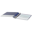 Universal Economy Non-View Round Ring Binder, 3 Rings, 1" Capacity, 11 x 8.5, Royal Blue