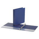 Universal Economy Non-View Round Ring Binder, 3 Rings, 1.5" Capacity, 11 x 8.5, Royal Blue