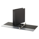 Universal Economy Non-View Round Ring Binder, 3 Rings, 2" Capacity, 11 x 8.5, Black