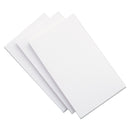 Universal Unruled Index Cards, 5 x 8, White, 500/Pack
