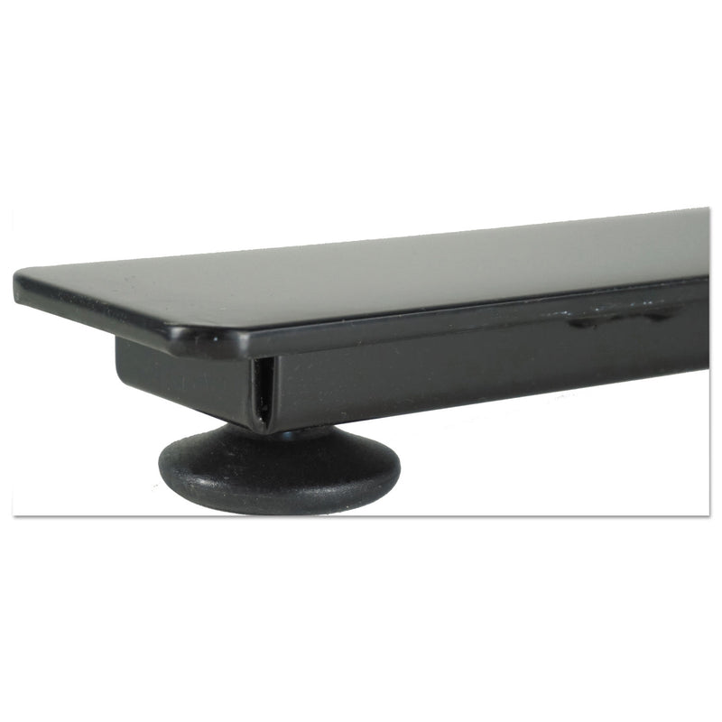 Alera 2-Stage Electric Adjustable Table Base, 48 to 72w x 24 to 36d x 27.5 to 47.2h, Black