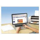 Avery Printable Postcards, Laser, 80 lb, 4 x 6, Uncoated White, 100 Cards, 2/Cards/Sheet, 50 Sheets/Box