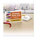 Avery Printable Postcards, Laser, 80 lb, 4 x 6, Uncoated White, 100 Cards, 2/Cards/Sheet, 50 Sheets/Box