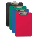 Mobile OPS Unbreakable Recycled Clipboard, 0.25" Clip Capacity, Holds 8.5 x 11 Sheets, Green