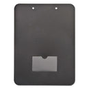 Mobile OPS Unbreakable Recycled Clipboard, 0.5" Clip Capacity, Holds 8.5 x 11 Sheets, Black