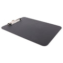 Mobile OPS Unbreakable Recycled Clipboard, 0.5" Clip Capacity, Holds 8.5 x 11 Sheets, Black
