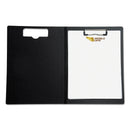 Mobile OPS Portfolio Clipboard with Low-Profile Clip, Portrait Orientation, 0.5" Clip Capacity, Holds 8.5 x 11 Sheets, Red