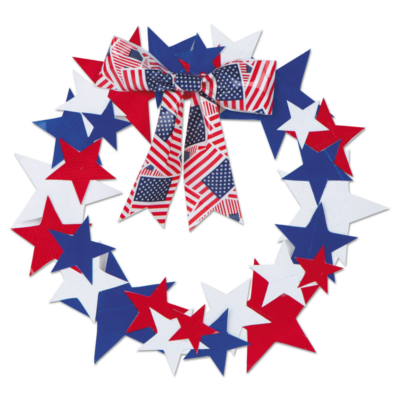 Duck Colored Duct Tape, 3" Core, 1.88" x 10 yds, Red/White/Blue US Flag