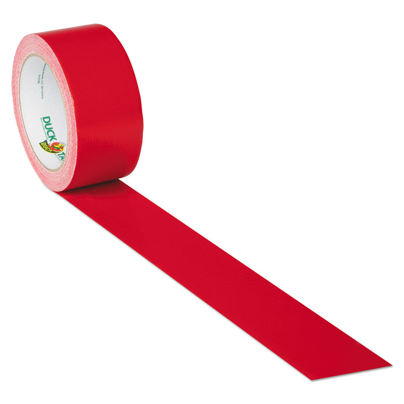 Duck Colored Duct Tape, 3" Core, 1.88" x 20 yds, Red