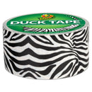 Duck Colored Duct Tape, 3" Core, 1.88" x 10 yds, Black/White Zebra