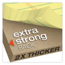 TOPS Double Docket Ruled Pads, Narrow Rule, 100 Canary-Yellow 8.5 x 11.75 Sheets, 6/Pack