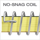 TOPS Docket Ruled Wirebound Pad with Cover, Wide/Legal Rule, Blue Cover, 70 Canary-Yellow 8.5 x 11.75 Sheets