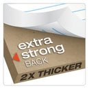 TOPS Docket Gold Steno Pads, Gregg Rule, Frosted White Cover, 100 White (Heavyweight 20 lb Bond) 6 x 9 Sheets