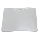 SICURIX Sicurix Proximity Badge Holder, Horizontal, 4w x 3h, Clear, 50/Pack