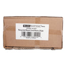 SICURIX ID Slide-Style Belt Clip Card Reels, 30" Extension, Black, 25/Pack