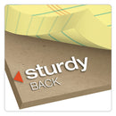 TOPS "The Legal Pad" Plus Ruled Perforated Pads with 40 pt. Back, Wide/Legal Rule, 50 Canary-Yellow 8.5 x 14 Sheets, Dozen