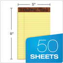 TOPS "The Legal Pad" Ruled Perforated Pads, Narrow Rule, 50 Canary-Yellow 5 x 8 Sheets, Dozen